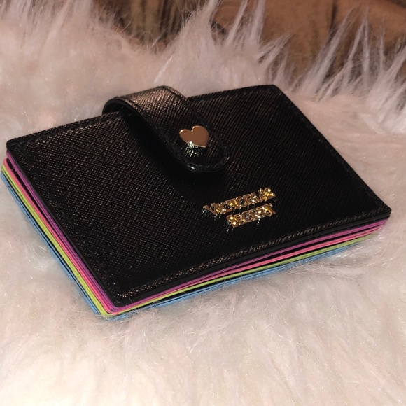 🌈 Victoria’s Secret Rainbow Accordion Card Case - Picture 5 of 7